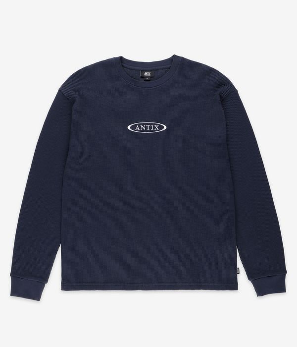 Antix Simplex Thermal Waffle Organic Long sleeve (midnight navy)