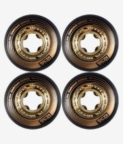 Ricta Chrome Core Wheels (black gold) 53mm 99A 4 Pack