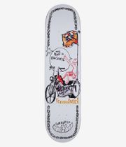 Krooked Worrest Awesome Cycle 8.12" Skateboard Deck (white)
