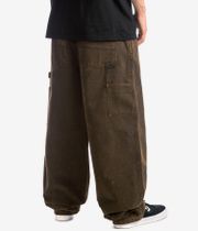 Carhartt WIP OG Single Knee Pant Walton Pantalones (black deep h brown stone washed)