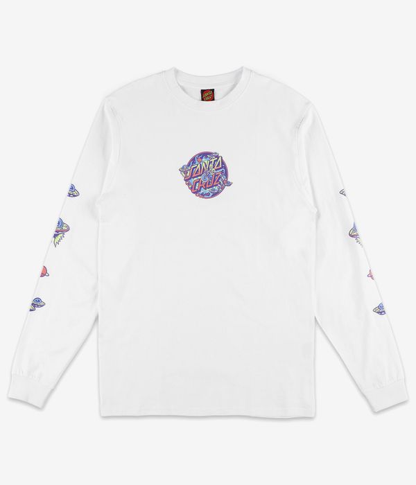 Santa Cruz Winkowski Dope Planet 2 Dot Longsleeve (white)