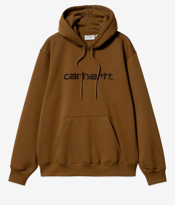 Carhartt WIP Basic Hoodie (deep h brown black)