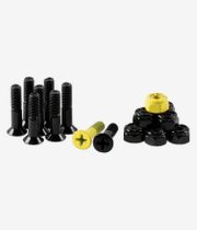 Origin Precision 7/8" Montageset (black yellow) Kreuzschlitz