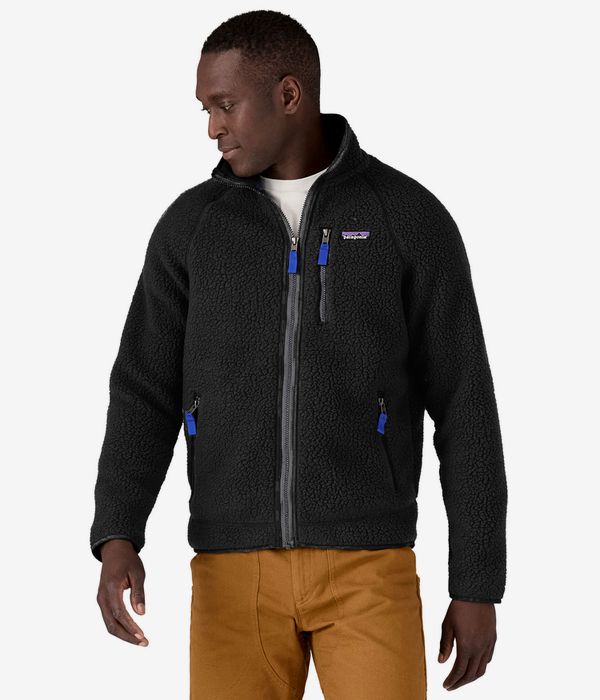 Patagonia Retro Pile Veste (black forge grey)