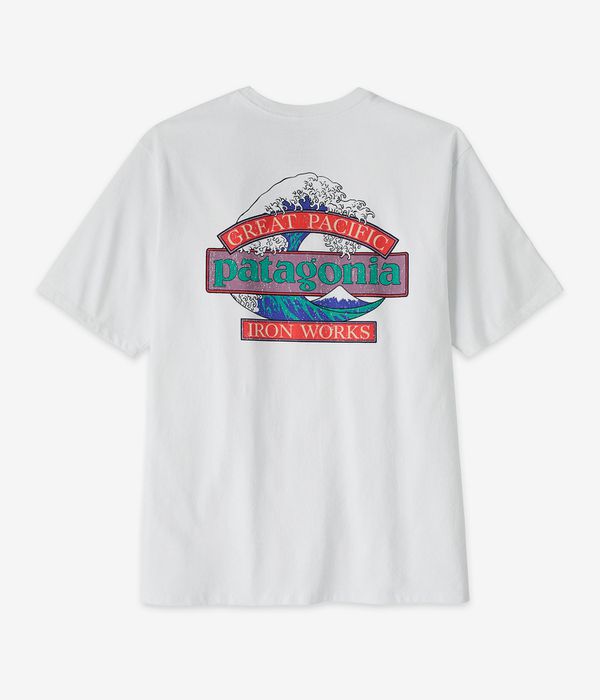 Patagonia Great Waves Responsibili T-Shirt (fiber white)