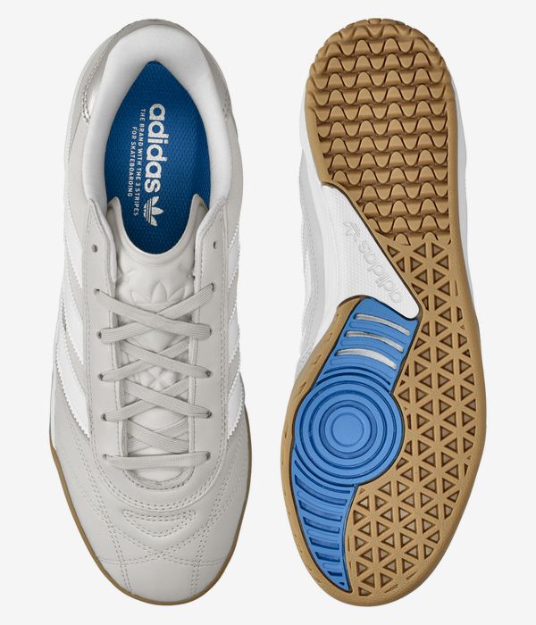 adidas Skateboarding Copa Premiere Shoes (grey one white gum)