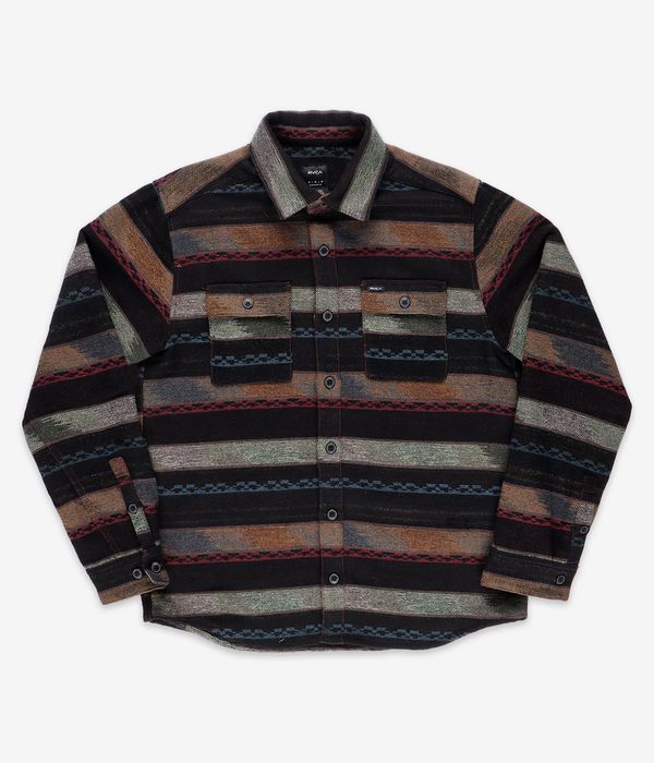 RVCA Blanket Shirt (red earth)