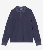 Carhartt WIP Waffle Polo-Shirt (dark navy garment dyed)