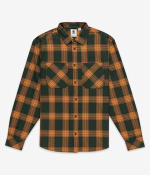 Element Compass Shirt (forest cheddar plaid)