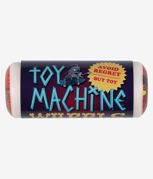 Toy Machine Furry Monster Rollen (white) 54mm 100A 4er Pack