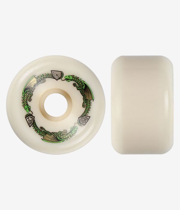 Powell-Peralta Dragons Bomber Symmetrical Extra Wide Ride Rollen (offwhite) 64 mm 88A 4er Pack