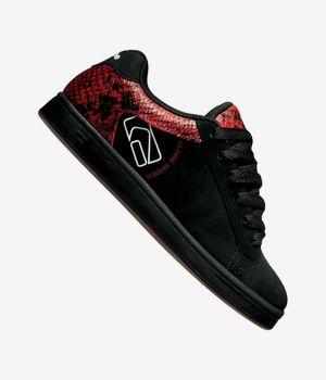 Globe Focus Graphik Shoes (black red snake)