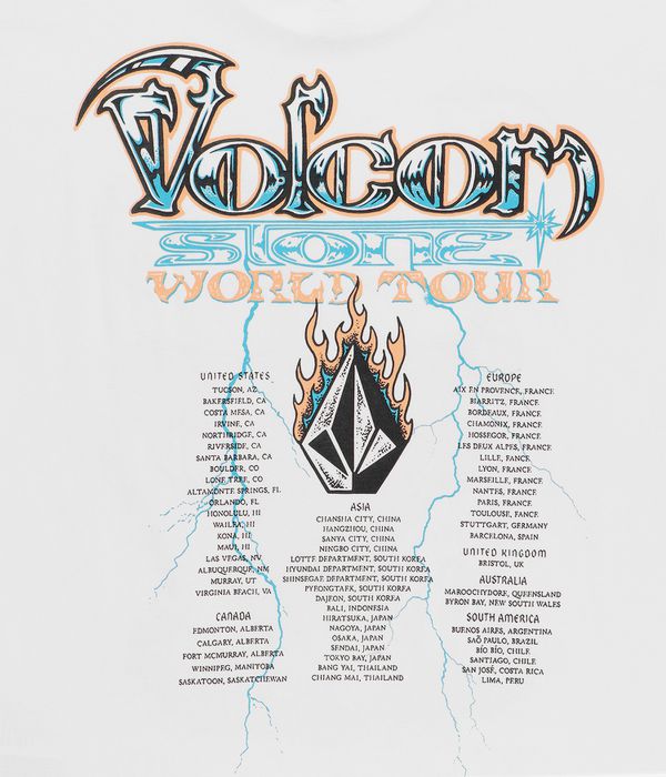 Volcom Voltrip Camiseta women (star white)