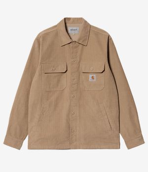 Carhartt WIP Dixon Chrome Giacca (dusty h brown rinsed)