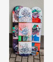 GX1000 Carlyle Faces 2 8.625" Skateboard Deck (multi)