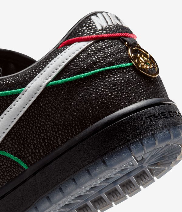 Nike SB x Bronx Girls Skate Dunk Low Pro Buty (black white challange red total)