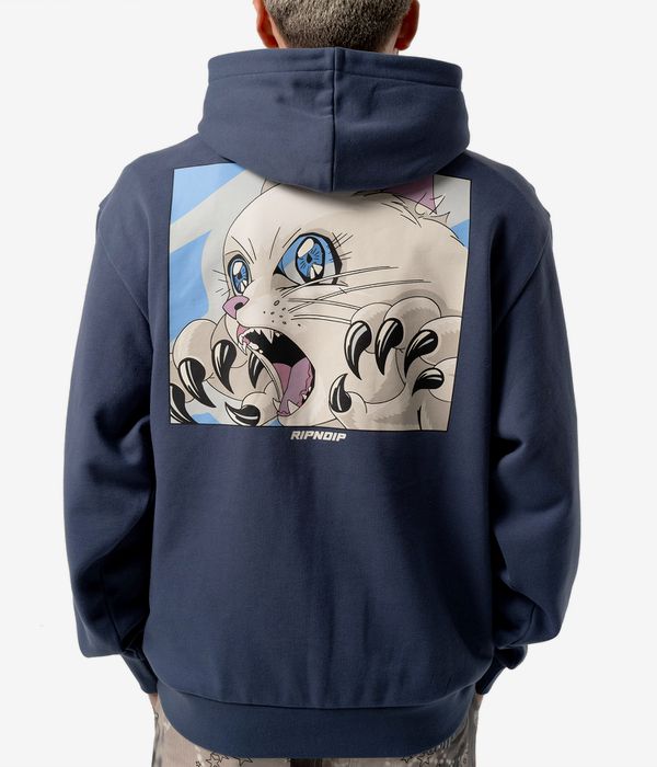 RIPNDIP Metal Claw Hoodie (navy)