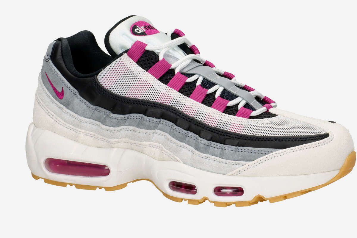 Nike SB Air Max 95 Shoes (summit white cactus flower photo)