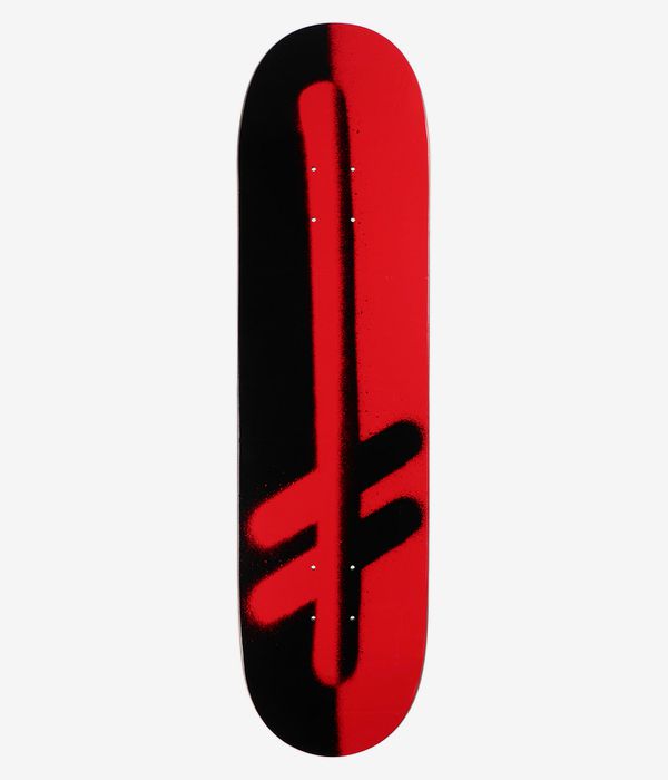 Deathwish OG Logo Split Bricks 8" Planche de skateboard (black red)