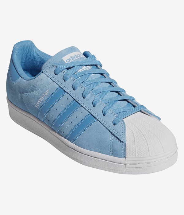 adidas Skateboarding Superstar ADV Shoes (light blue white light blue)