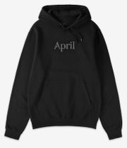 April Rhinestone sweat à capuche (black)