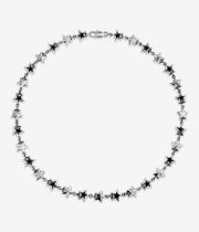 Twojeys Black Enameled Stars halsketting