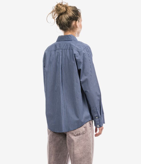 Carhartt WIP W' Groff Chemise women (check blue)