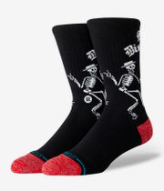 Stance Skelly Dancing Socks US 6-12 (black)