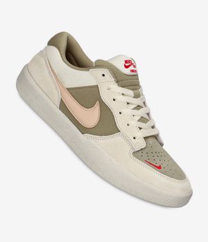 Nike SB Force 58 Scarpa (coconut milk linen neutral olive)