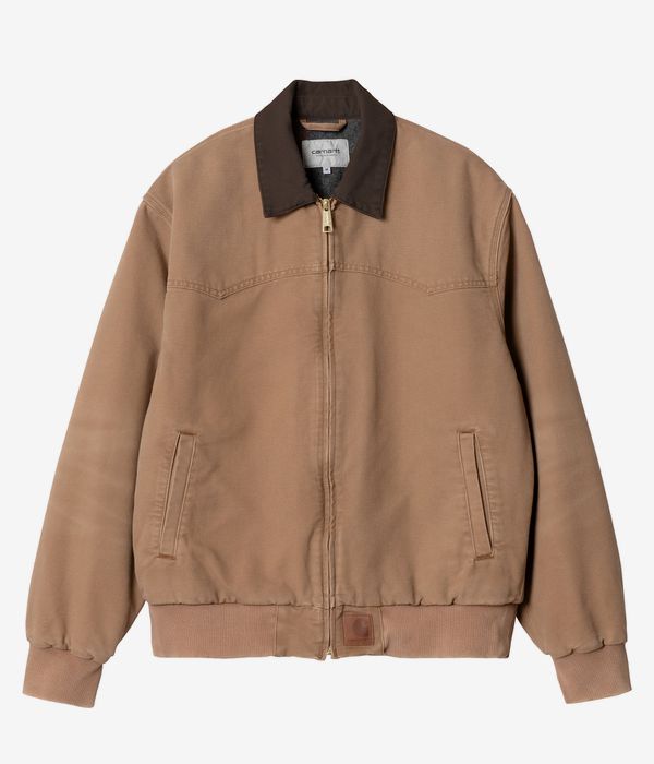 Carhartt WIP OG Santa Fe Organic Dearborn Jacket (hamilton brown tobacco stone can)