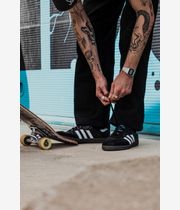 adidas Skateboarding Samba ADV Schoen (core black white gum gold)