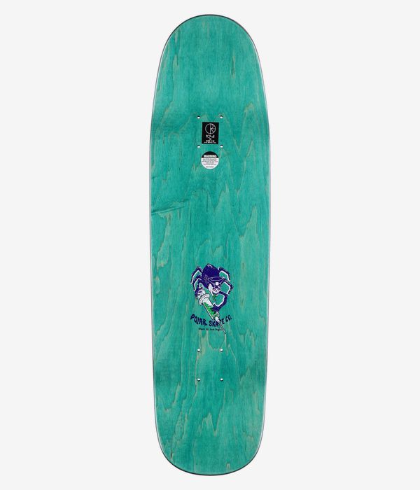 Polar Oskar Rozenberg - The Mask P9 8.625" Skateboard Deck (blue)