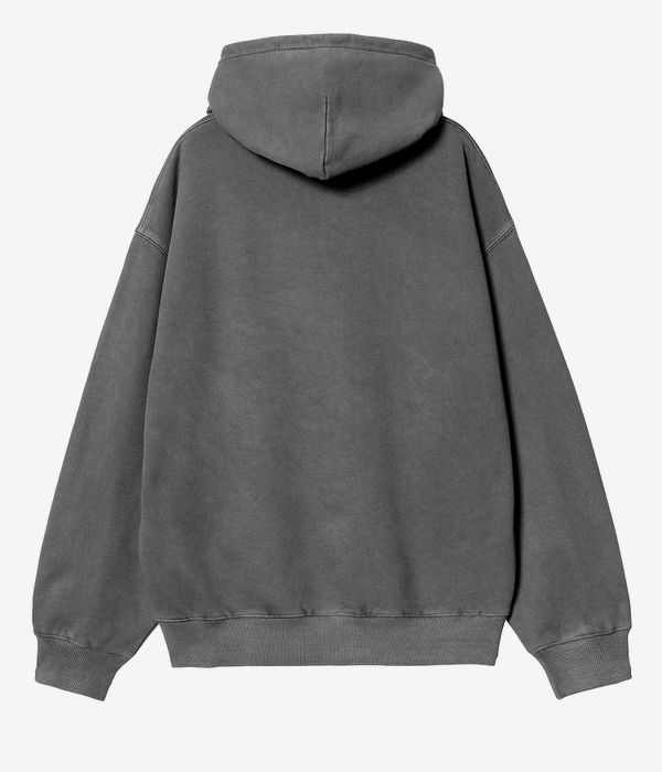 Carhartt WIP Library sweat à capuche (black garment dyed)