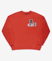 Volcom Featured Artist Keutchi Sweater (bright red)