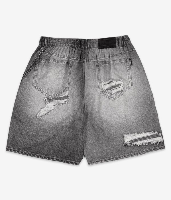 Wasted Paris Destroy Trompe L'Oeil Boardshorts (faded black)