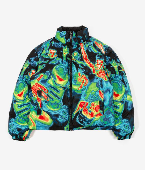 Wasted Paris Fusion Puffer Jacket (black)
