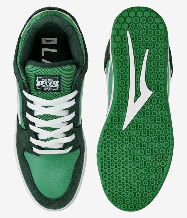 Lakai Telford Low Suede Chaussure (green)