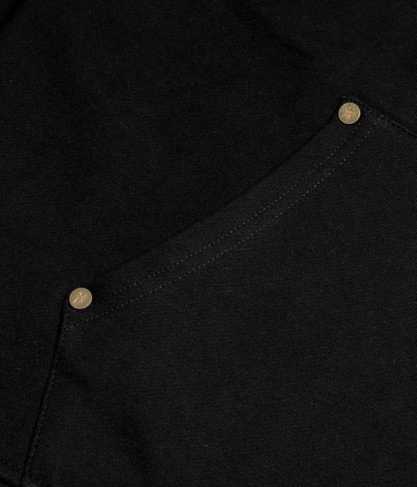 Carpet Company C-Star Embossed Zip-Sweatshirt avec capuchon (black)