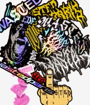 Wasted Paris Pulse Sticker Sticker (multi)