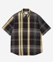 Carhartt WIP Roslin Dobby Shirt (check black black)