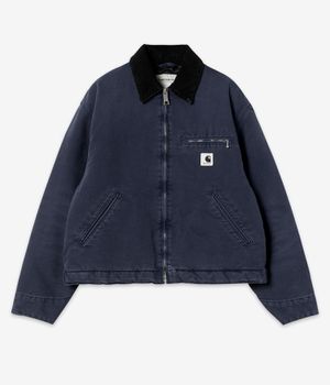 Carhartt WIP W' OG Detroit Organic Dearborn Veste women (dark navy black stone canvas)