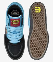 Etnies x Santa Cruz Screw Vulc Mid Schuh (black blue black)