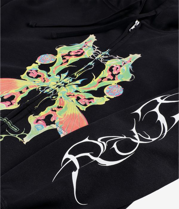 rave Ivy Zip-Hoodie (black)