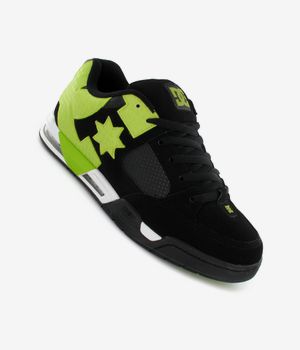 DC Command Shoes (black black soft lime)