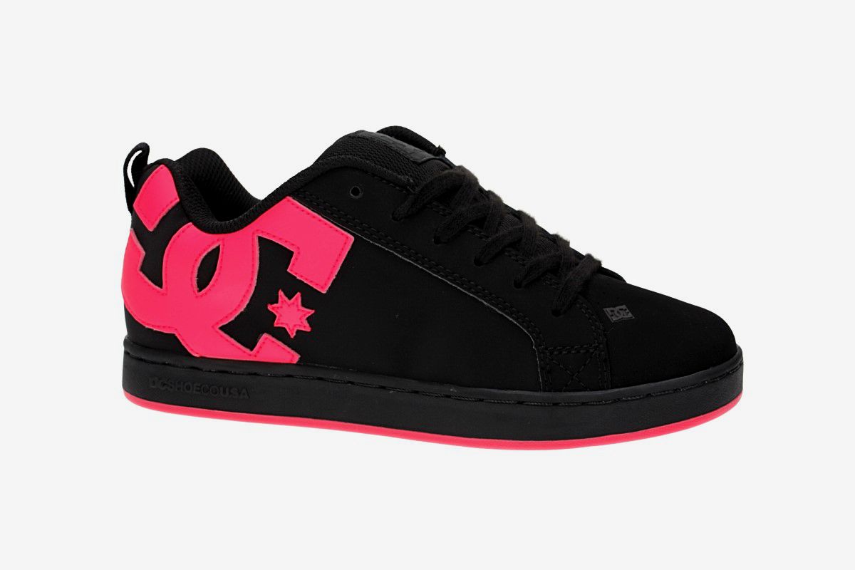 DC Court Graffik Schuh women (black hot pink)