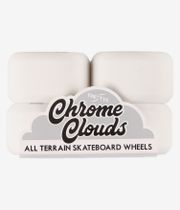 Ricta Chrome Clouds Wheels (black white) 54mm 4 Pack 92A