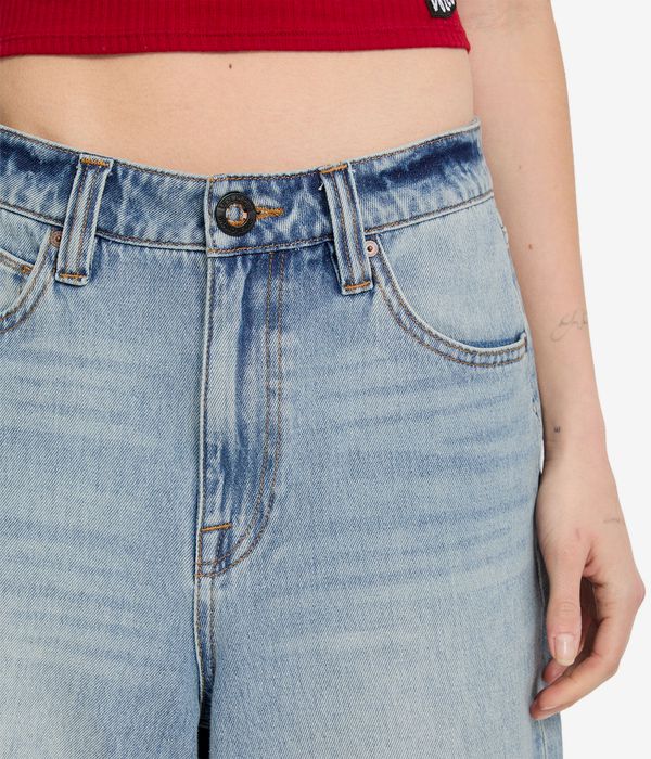 Volcom Beeggy Shorts women (dusty blue wash)