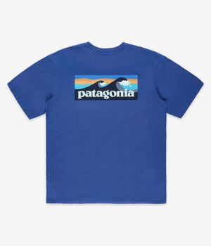 Patagonia Boardshort Logo Pocket Responsibili T-Shirt (endless blue)