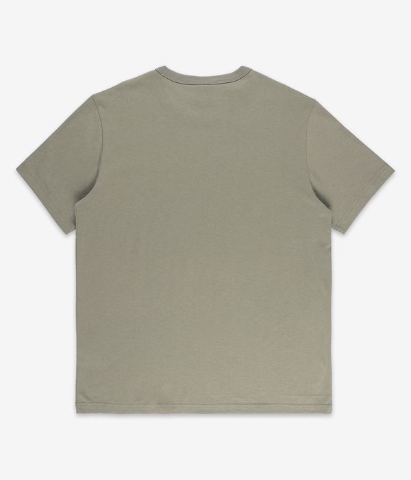 Champion Reverse Weave C Logo T-Shirt (grey melange)