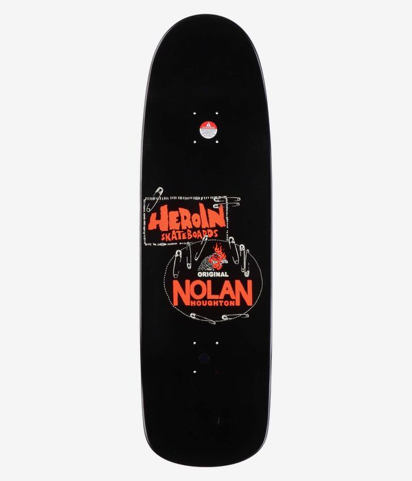 Heroin Skateboards Nolan's Original 9.6" Planche de skateboard (multi)